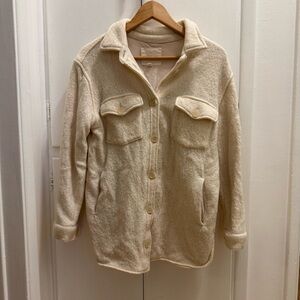 Nordstrom Thread & Supply Oversized Button-Up Cozy Shirt